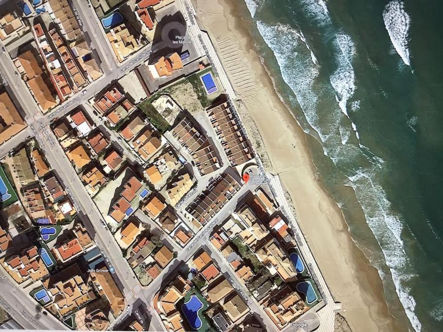 Beachfront House, Valencia, Wifi, Paddle Surf Board, Incredible Views Sueca Ngoại thất bức ảnh